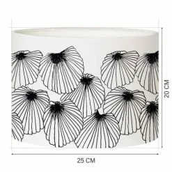Abat-jours Lampes à Poser Abat-jour Chevet Coquillage T 25 X H 20 -Éclairage Soldes 2024 abat jour chevet coquillage t 25 x h 20 1