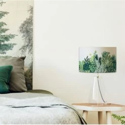 Abat-jours Lampes à Poser Abat-jour Chevet Feuillage T 25 X H 20 -Éclairage Soldes 2024 abat jour chevet feuillage t 25 x h 20 2