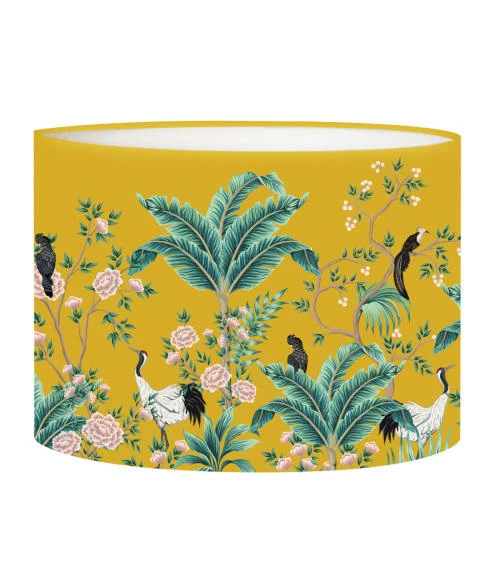 Abat-jours Lampes à Poser Abat-jour Chevet Jungle Jaune Moutarde T 25 X H 20 3 Abat-jours Lampes à Poser Abat-jour Chevet Jungle Jaune Moutarde T 25 X H 20