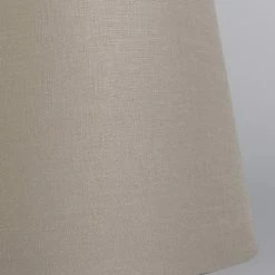 QAZQA Suspensions Abat-jour En Tissu Taupe -Éclairage Soldes 2024 abat jour en tissu taupe 4