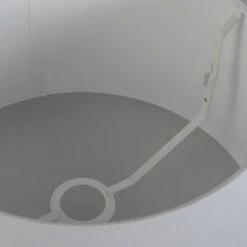 QAZQA Suspensions Abat-jour En Tissu Taupe -Éclairage Soldes 2024 abat jour en tissu taupe 5