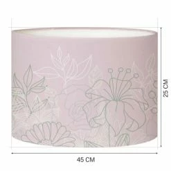Abat-jours Lampadaires Abat-jour Lampadaire Bouquet Rose Poudré T 45 X H 25 -Éclairage Soldes 2024 abat jour lampadaire bouquet rose poudre t 45 x h 25 1