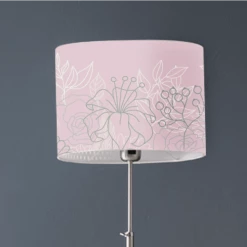 Abat-jours Lampadaires Abat-jour Lampadaire Bouquet Rose Poudré T 45 X H 25 -Éclairage Soldes 2024 abat jour lampadaire bouquet rose poudre t 45 x h 25 2