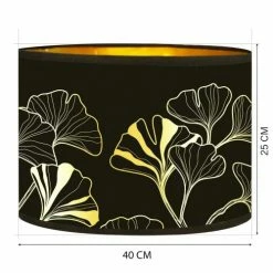 Abat-jours Lampadaires Abat-jour Lampadaire Doré Imprimé Noir Et Or Iris T 40 X H 25 9 Abat-jours Lampadaires Abat-jour Lampadaire Doré Imprimé Noir Et Or Iris T 40 X H 25 -Éclairage Soldes 2024 abat jour lampadaire dore imprime noir et or iris t 40 x h 25 2