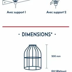 Hoopzi Suspensions Abat-jour Pour Suspension En Acier Laqué Cuivre -Éclairage Soldes 2024 abat jour pour suspension en acier laque cuivre 3