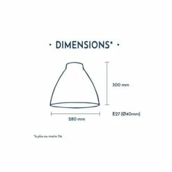 Hoopzi Suspensions Abat-jour Pour Suspension En Aluminium Laqué Blanc -Éclairage Soldes 2024 abat jour pour suspension en aluminium laque blanc 1