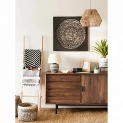 Maisons Du Monde Suspensions Abat-jour Pour Suspension En Fibre Végétale D40 -Éclairage Soldes 2024 abat jour pour suspension en fibre vegetale d40 1000 1 11 173605 3