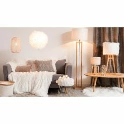Maisons Du Monde Suspensions Abat-jour Pour Suspension En Plumes Blanches -Éclairage Soldes 2024 abat jour pour suspension en plumes blanches 1000 15 31 149394 4