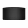 Tosel Lampadaires Abat-jour Tissu Noir