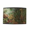 Yeda Design Lampes à Poser Abat Jour Tropical Vintage 25 X 18 -Éclairage Soldes 2024 abat jour tropical vintage 25 x 18