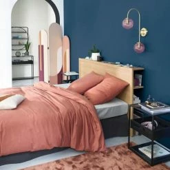 Maisons Du Monde Appliques Murales Et Spots Applique 2 Globes En Verre Teinté Rose Et Socle En Métal Doré -Éclairage Soldes 2024 applique 2 globes en verre teinte rose et socle en metal dore 1000 2 28 219132 2