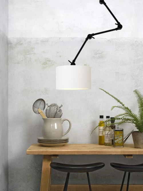 It's About Romi Appliques Murales Et Spots Applique 3 Bras Et Abat-jour Blanc L100cm 6 It's About Romi Appliques Murales Et Spots Applique 3 Bras Et Abat-jour Blanc L100cm – Image 4