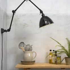 It's About Romi Appliques Murales Et Spots Applique 3 Bras Noire L100cm -Éclairage Soldes 2024 applique 3 bras noire l100cm 2