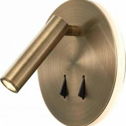 Mantra Appliques Murales Et Spots Applique Aluminium Laiton Led