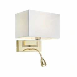 Markslöjd Appliques Murales Et Spots Applique Avec Liseuse LED Flexible Métal/tissu H40cm -Éclairage Soldes 2024 applique avec liseuse led flexible metal tissu h40cm 4