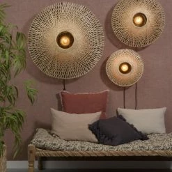 Good & Mojo Appliques Murales Et Spots Applique Bambou Avec Câble D44cm -Éclairage Soldes 2024 applique bambou avec cable d44cm 4