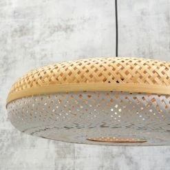 Good & Mojo Appliques Murales Et Spots Applique Bambou Blanc 3 Bras L105cm -Éclairage Soldes 2024 applique bambou blanc 3 bras l105cm 3