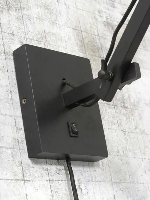 Good & Mojo Appliques Murales Et Spots Applique Bambou/lin L50cm 6 Good & Mojo Appliques Murales Et Spots Applique Bambou/lin L50cm – Image 4