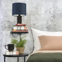 Good & Mojo Appliques Murales Et Spots Applique Bambou Noir/lin Avec Tablette H36cm 10 Good & Mojo Appliques Murales Et Spots Applique Bambou Noir/lin Avec Tablette H36cm -Éclairage Soldes 2024 applique bambou noir lin avec tablette h36cm 20