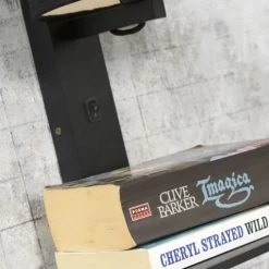 Good & Mojo Appliques Murales Et Spots Applique Bambou Noir/lin Avec Tablette H36cm -Éclairage Soldes 2024 applique bambou noir lin avec tablette h36cm 41