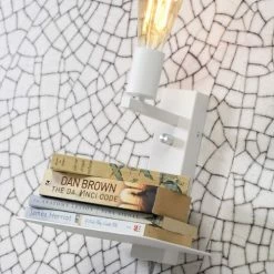 It's About Romi Appliques Murales Et Spots Applique Blanche Avec Tablette H25cm 10 It's About Romi Appliques Murales Et Spots Applique Blanche Avec Tablette H25cm -Éclairage Soldes 2024 applique blanche avec tablette h25cm 2