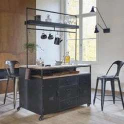 Maisons Du Monde Appliques Murales Et Spots Applique Double Articulée En Métal Noir Mat -Éclairage Soldes 2024 applique double articulee en metal noir mat 1000 8 12 210383 3