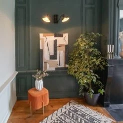 Now’s Home Appliques Murales Et Spots Applique Double En Métal Noir Et Doré H28cm -Éclairage Soldes 2024 applique double en metal noir et dore h28cm 1