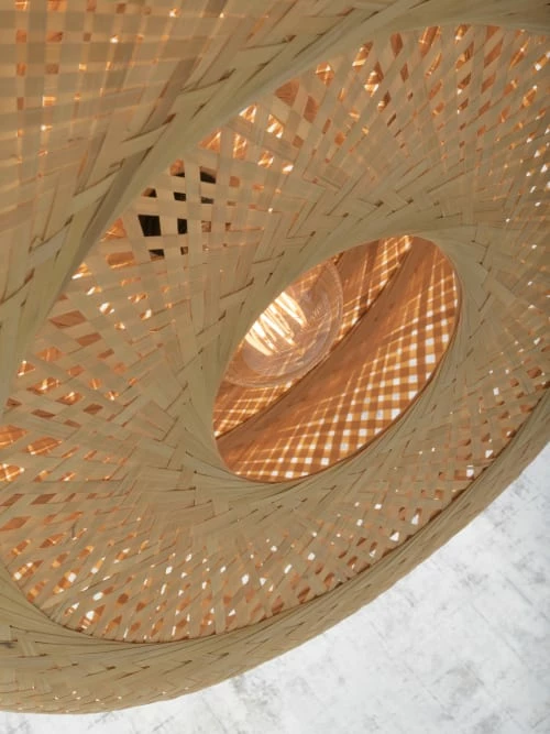 Good & Mojo Appliques Murales Et Spots Applique En Bambou 3 Bras L105cm 5 Good & Mojo Appliques Murales Et Spots Applique En Bambou 3 Bras L105cm – Image 3