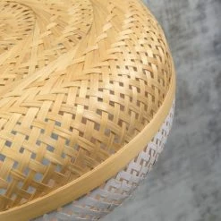 Good & Mojo Appliques Murales Et Spots Applique En Bambou Blanc 3 Bras L105cm -Éclairage Soldes 2024 applique en bambou blanc 3 bras l105cm 4