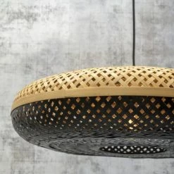 Good & Mojo Appliques Murales Et Spots Applique En Bambou Noir 3 Bras L105cm -Éclairage Soldes 2024 applique en bambou noir 3 bras l105cm 9