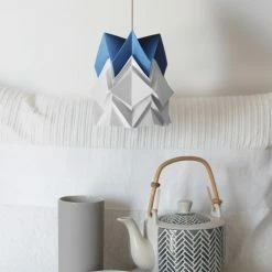 Tedzukuri Atelier Appliques Murales Et Spots Applique En Bois Et Petite Suspension Origami En Papier -Éclairage Soldes 2024 applique en bois et petite suspension origami en papier 5