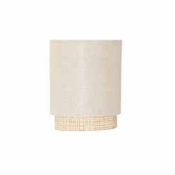Maisons Du Monde Appliques Murales Et Spots Applique En Coton Beige Et Rotin D10