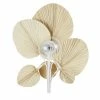 Maisons Du Monde Appliques Murales Et Spots Applique En Métal Blanc Orné De Feuilles En Fibre De Palmier Et Globe En Verre -Éclairage Soldes 2024 applique en metal blanc orne de feuilles en fibre de palmier et globe en verre 1000 10 31 226433 1