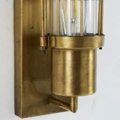 Maisons Du Monde Appliques Murales Et Spots Applique En Métal Doré Et Verre -Éclairage Soldes 2024 applique en metal dore et verre 1000 10 31 190886 4