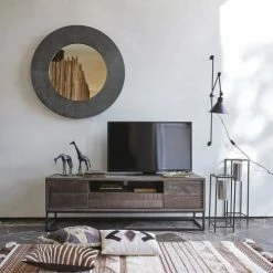 Maisons Du Monde Appliques Murales Et Spots Applique En Métal Effet Rouille H 90 Cm -Éclairage Soldes 2024 applique en metal effet rouille h 90 cm 1000 15 18 130439 14