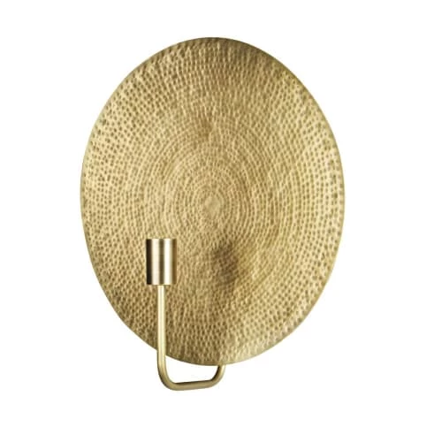 Maisons Du Monde Appliques Murales Et Spots Applique En Métal Martelé Doré 4 Maisons Du Monde Appliques Murales Et Spots Applique En Métal Martelé Doré – Image 2