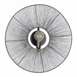 Mica Decorations Appliques Murales Et Spots Applique En Métal Noir D60 -Éclairage Soldes 2024 applique en metal noir d60 3