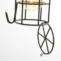 Maisons Du Monde Appliques Murales Et Spots Applique En Métal Noir Et Manguier -Éclairage Soldes 2024 applique en metal noir et manguier 1000 4 25 190880 5