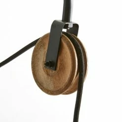 Maisons Du Monde Appliques Murales Et Spots Applique En Métal Noir Et Manguier -Éclairage Soldes 2024 applique en metal noir et manguier 1000 4 25 190880 6