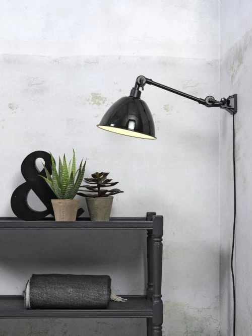 It's About Romi Appliques Murales Et Spots Applique En Métal Noir L60cm 4 It's About Romi Appliques Murales Et Spots Applique En Métal Noir L60cm – Image 2