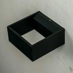 Dyberg Larsen Appliques Murales Et Spots Applique En Métal Noir Mat Et Verre, H 6 Cm D 13 Cm -Éclairage Soldes 2024 applique en metal noir mat et verre h 6 cm d 13 cm 3