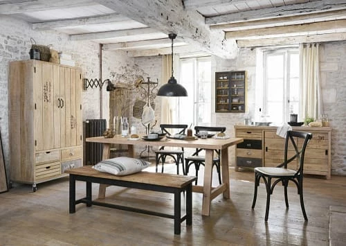 Maisons Du Monde Appliques Murales Et Spots Applique Indus Ajustable En Manguier Et Métal Noir 7 Maisons Du Monde Appliques Murales Et Spots Applique Indus Ajustable En Manguier Et Métal Noir – Image 5