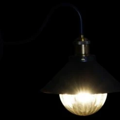 Wadiga Appliques Murales Et Spots Applique Murale Col De Cygne Métal Noir Et Doré - 22x26x25cm -Éclairage Soldes 2024 applique murale col de cygne metal noir et dore 22x26x25cm 2