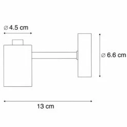 QAZQA Appliques Murales Et Spots Applique Murale En Acier Cuivre -Éclairage Soldes 2024 applique murale en acier cuivre 2