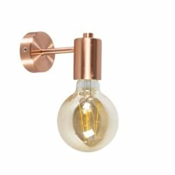 QAZQA Appliques Murales Et Spots Applique Murale En Acier Cuivre -Éclairage Soldes 2024 applique murale en acier cuivre 5