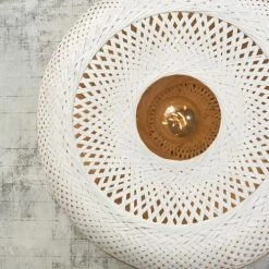 Good & Mojo Appliques Murales Et Spots Applique Murale En Bambou Blanc D60 -Éclairage Soldes 2024 applique murale en bambou blanc d60 2