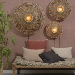 Good & Mojo Appliques Murales Et Spots Applique Murale En Bambou D87 -Éclairage Soldes 2024 applique murale en bambou d87 3