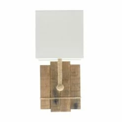 Coc'art Appliques Murales Et Spots Applique Murale En Bois Taupe -Éclairage Soldes 2024 applique murale en bois blanc 1