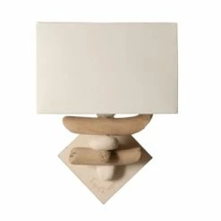 Coc'art Appliques Murales Et Spots Applique Murale En Bois Blanc -Éclairage Soldes 2024 applique murale en bois ivoire 4