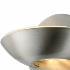 Globo Appliques Murales Et Spots Applique Murale En Métal Argente -Éclairage Soldes 2024 applique murale en metal argente 2